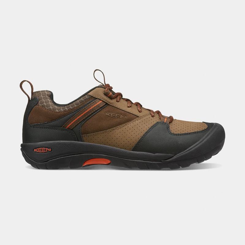 Keen Montford Mens Casual Shoes Brown/Black NZ (1390-CVDTZ)